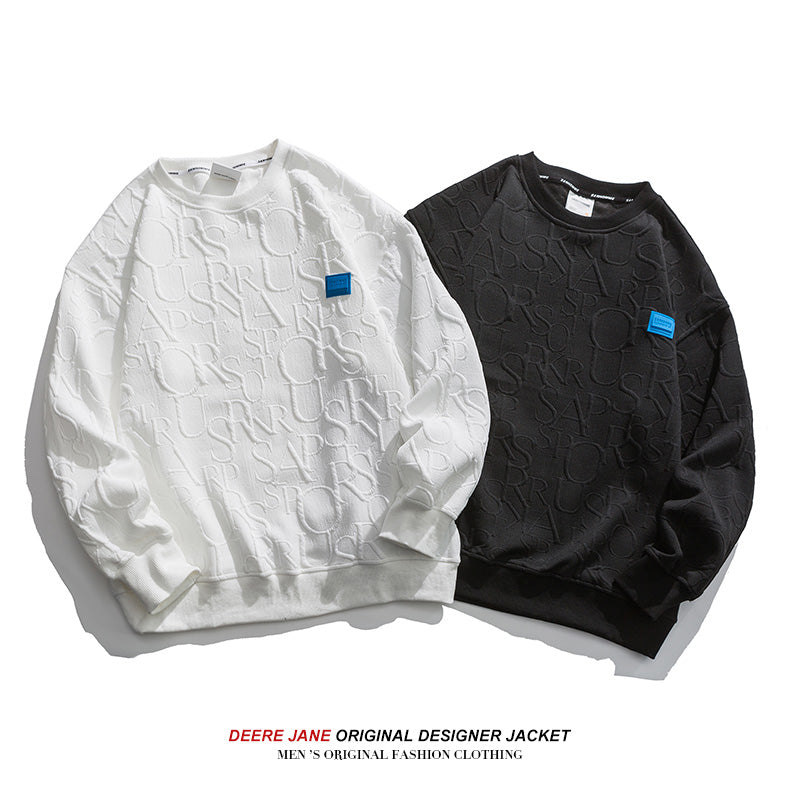 Men Pullover Hoodie Spring Sweater Men's Loose Casual